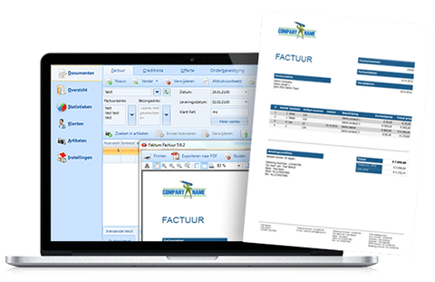 Faktum Factuur Software, Factuurprogramma